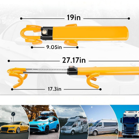 Rattlås Bil — Forsterket Sikkerhet Med Inkluderte Nøkler 