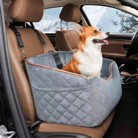 Silla de Coche para Perro – Confort y Seguridad en el Coche 
