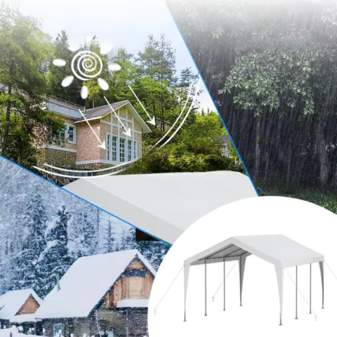 Bilgarage — Pålidelig Beskyttelse Mod Regn Og Sol 