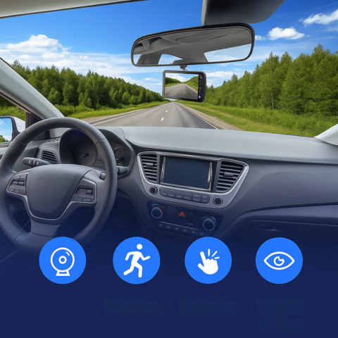 Dashcam Foran Og Bak — Klare Og Presise Opptak 