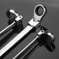 Sada klíčů s nastavitelným ráčnovým mechanismem – univerzální a ergonomické 