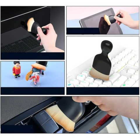 Compacte Borstel Voor Auto Interieur – Perfecte Stofzuiging 