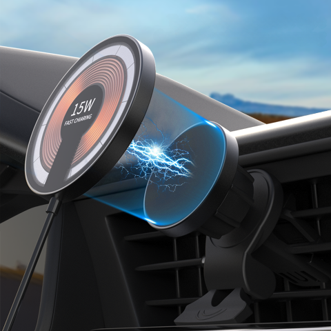 Draadloze Magnetische Oplader Auto – Verbonden en Handig Rijden 