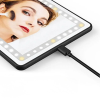 Led Make Up Spiegel voor in de auto - Compact Ontwerp & Verstelbaar Licht