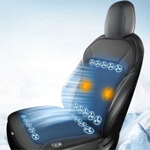 Cojín refrigerante para el asiento del coche - Conducción cómoda y temperatura regulada
