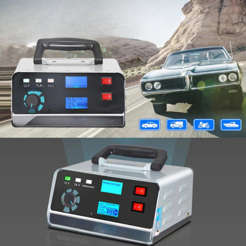 Caricabatterie intelligente 12V 30A/24V 15A - Prestazioni stabili e compatibilità estesa