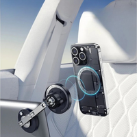 Cargador de coche inalámbrico magnético de 15 W: conducción cómoda y carga eficiente