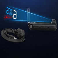 Display Head-Up C500 OBD2 - Schermo chiaro e installazione semplice
