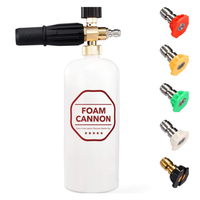 Uniwersalny zestaw do spryskiwania pianką - samochód, ogród i taras