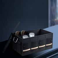 Organizator pentru portbagajul mașinii cu capacitate mare - compartimente multiple și stabilitate totală