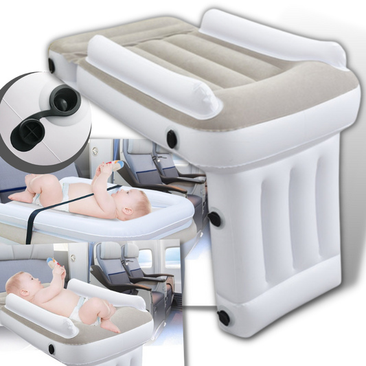 Uppblåsbar säng för barn - resekomfort och snabb installation