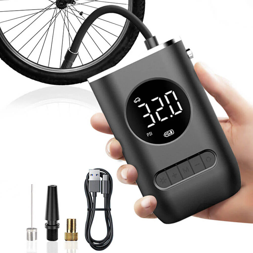 Portable Tire Inflator — Quick and Easy Inflation Anywhere 